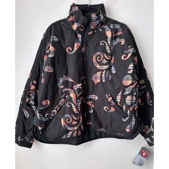 Free People Movement Pippa Reverse Appliqué Jacket